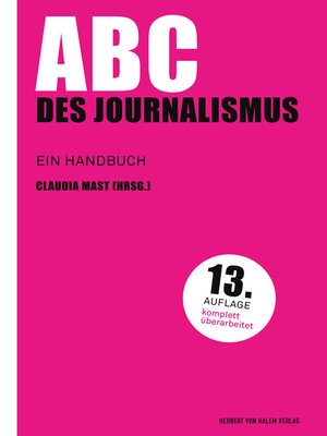 cover image of ABC des Journalismus